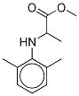 N-(2,6-DiMethylphenyl)alanine-d6 Methyl Ester 结构式