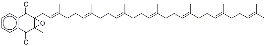 Menaquinone 7 2,3-Epoxide 结构式