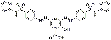 柳氮磺胺吡啶杂质B 结构式