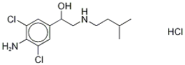 异克仑潘特盐酸盐 结构式