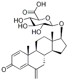 (17β)-6-Methylene-3-oxoandrosta-1,4-dien-17-yl-d3 β-D-Glucopyranosiduronic Acid 结构式