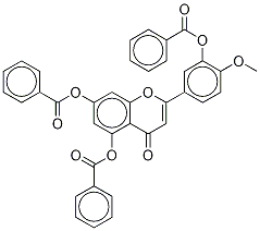 DiosMetin Tri-O-benzoyl 结构式