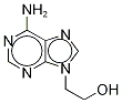 [2-(6-AMINO-9H-PURIN-9-YL)ETHANOL-D4 结构式