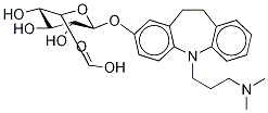 2-Hydroxy Imipramine-D6 b-D-Glucuronide 结构式