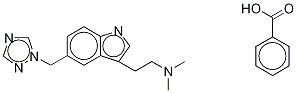 Rizatriptan-d6 Benzoate 结构式