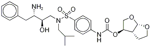 (3R,3aS,6aR)-Hexahydrofuro[2,3-b]furan-3-yl-4-(N-((2R,3S)-3-amino-2-hydroxy-4-phenylbutyl)-N-isobutylsulfamoyl)phenylcarbamate (Darunavir Impurity) 结构式