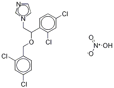 Miconazole-d5 Nitrate 结构式