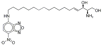 NBD D-erythro-Sphingosine 结构式