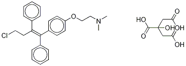 Toremifene-d6 Citrate 结构式