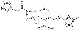 Cefazolin 1,3-Thiazine Impurity (Mixture of Diastereomers) 结构式