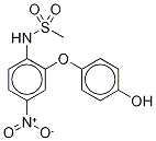 4’-Hydroxy Nimesulide-d4 结构式
