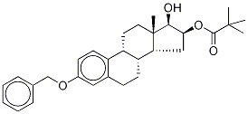 16-O-tert-Butoxycarbonyl 3-O-Benzyl Estriol 结构式