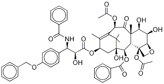 3'-p-O-Benzyl-6α-hydroxy Paclitaxel 结构式