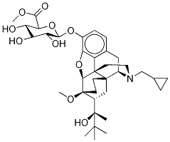 Buprenorphine β-D-Glucuronide Methyl Ester 结构式