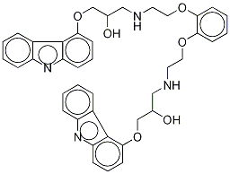 Carvedilol Bisalkylpyrocatechol IMpurity 结构式