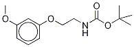 N-tert-Butoxycarbonyl-2-(3-Methoxyphenoxy)ethanaMine 结构式