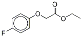 2-(4-Fluorophenoxy-d4)-acetic Acid Ethyl Ester 结构式