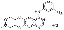 Erlotinib-d6 Hydrochloride 结构式