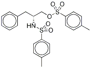 N,O-Ditosyl D-Phenylalaninol-d2 结构式