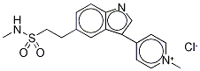 1-Methyl-4-[5-(2-MethylsulfaMoylethyl)-1H-indol-3-yl]pyridiniuM Chloride
(Naratriptan IMpurity) 结构式