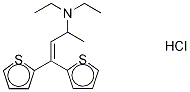 ThiaMbutene-d10 Hydrochloride 结构式