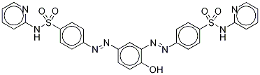 柳氮磺胺吡啶杂质A 结构式