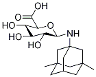 3,5-(DiMethyl-d6)tricyclo[3.3.1.13,7]decan-1-aMine β-D-Glucuronide 结构式