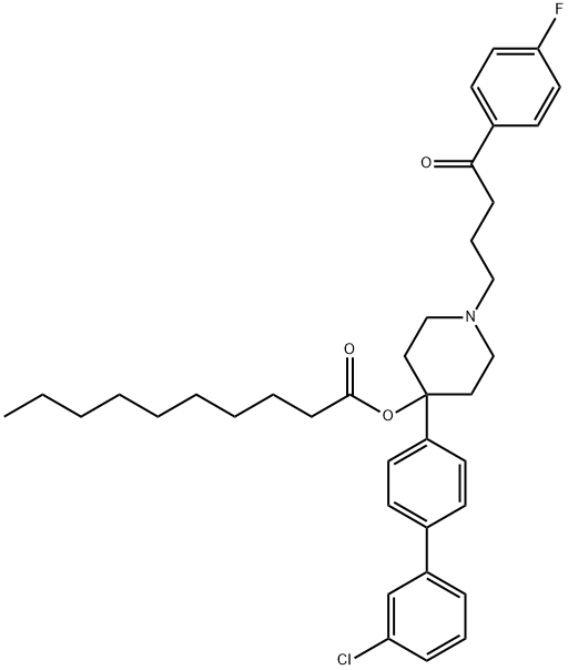 氟哌啶醇癸酸酯EP杂质F 结构式
