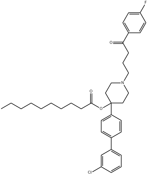 4-Dechloro-4-(3-chlorophenyl) Haloperidol Decanoate 