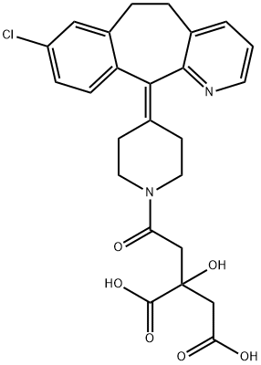 地氯雷他定柠檬酸酰胺 结构式