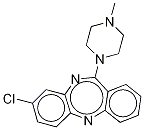 Clozapine-D8 结构式