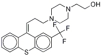 (E/Z)-氟哌噻吨-D4二盐酸盐 结构式