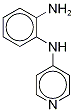 4-(2-Aminoanilino)pyridine-d4 结构式