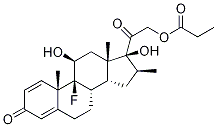 Betamethasone 21-Propionate-d5 结构式