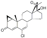 Cyproterone-d4 结构式