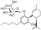 Cannabidiol-d9 β-D-Glucuronide 结构式