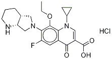 盐酸莫西沙星杂质C 结构式