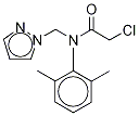 Metazachlor-d6 结构式