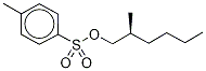 (S)-2-Methyl-1-(4-toluenesulfonyloxy)hexane-d3 结构式