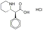 DL-苏-利他林酸盐酸盐 结构式