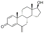 17β-Hydroxy Exemestane-d3 结构式