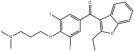 胺碘酮-氨碘酮杂质 结构式