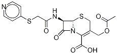 Cephapirin-d4 结构式