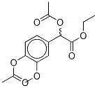 α,4-Di-O-acetyl VanillylMandelic Acid Ethyl Ester 结构式