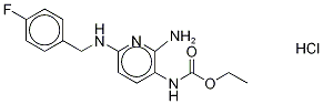 Flupirtine-d4 Hydrochloride Salt 结构式