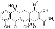 Tetracycline-d6 (80%) 结构式