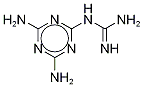 GuanylMelaMine-13C4 结构式