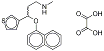 rac Duloxetine 3-Thiophene IsoMer-d3 Oxalate 结构式