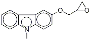 9-Methyl-3-(oxiran-2-ylMethoxy)-9H-carbazole 结构式