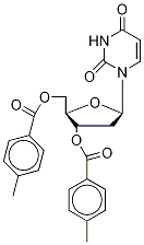2'-Deoxy-3',5'-di-O-p-toluoyl Uridine-13C,15N2 结构式